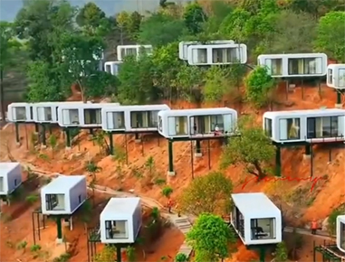 可以移动的房屋、太空舱民宿，不用打地基，可摆放在任何地方