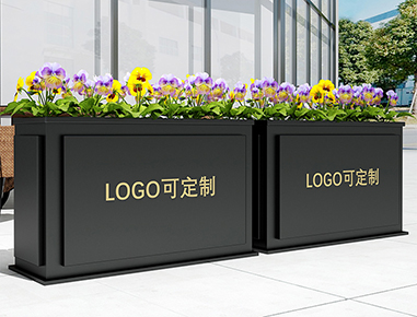 可定制户外景观花箱、道路花箱，其应用可为城市带来许多益处